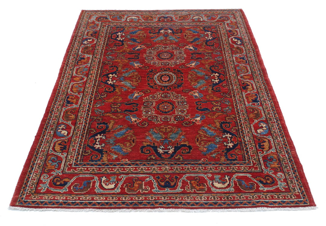 Humna 4’ 0″ x 5’ 11” - No. AV13811 - ALRUG Rug Store
