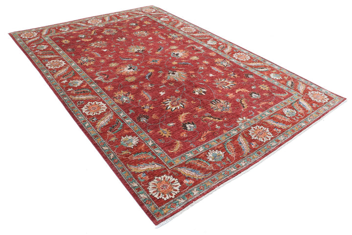 Humna 6’ 8″ x 9’ 8″ - No. AV38432 - ALRUG Rug Store