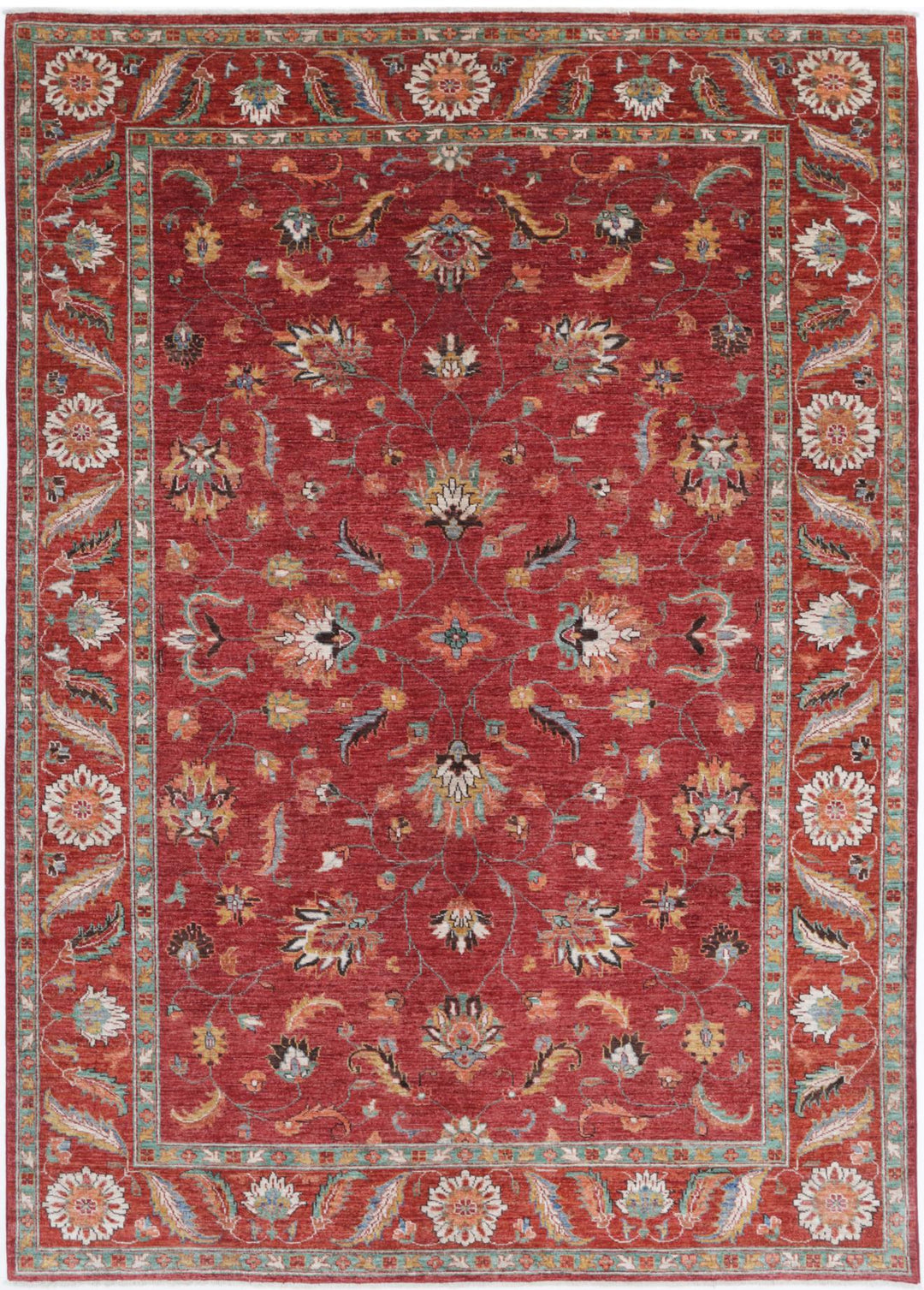 Humna 6’ 8″ x 9’ 8″ - No. AV38432 - ALRUG Rug Store