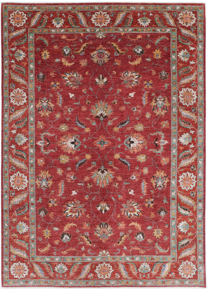 Humna 6’ 8″ x 9’ 8″ - No. AV38432 - ALRUG Rug Store