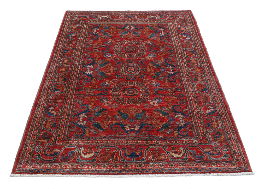 Humna 4’ 0″ x 6’ 1″ - No. AV53965 - ALRUG Rug Store