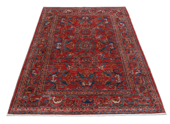 Humna 4’ 0″ x 6’ 1″ - No. AV53965 - ALRUG Rug Store