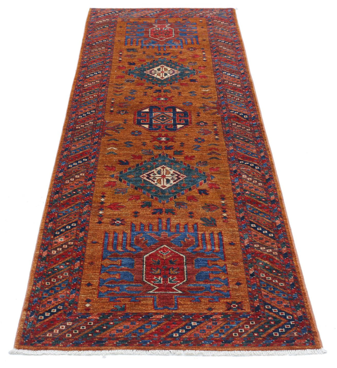 Humna 2’ 7″ x 7’ 7″ - No. AV96644 - ALRUG Rug Store