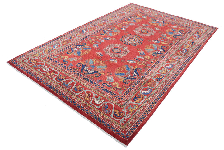 Humna 5’ 10” x 9’ 1″ - No. AV35984 - ALRUG Rug Store