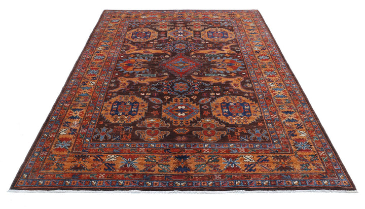 Humna 6’ 0″ x 8’ 10” - No. AV23484 - ALRUG Rug Store