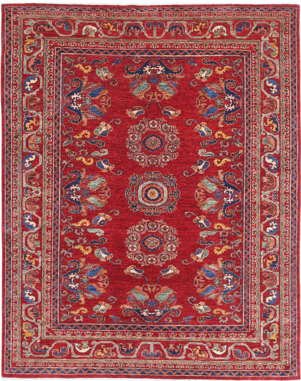 Humna 5’ 10” x 7’ 4″ - No. AV10327 - ALRUG Rug Store