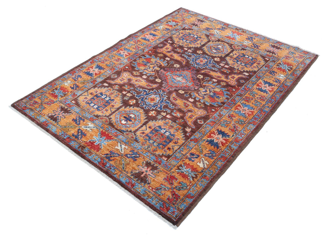 Humna 4’ 1″ x 5’ 7″ - No. AV14897 - ALRUG Rug Store