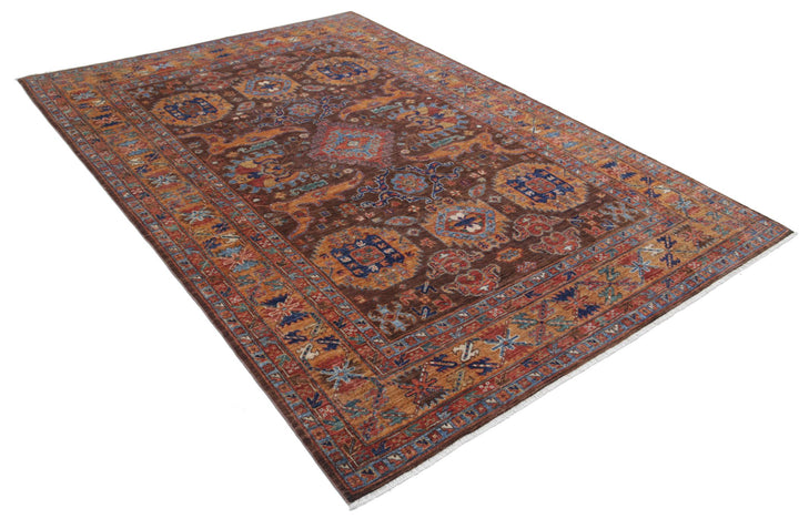 Humna 6’ 0″ x 8’ 8″ - No. AV39203 - ALRUG Rug Store