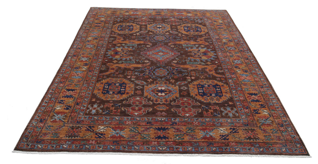 Humna 6’ 0″ x 8’ 8″ - No. AV39203 - ALRUG Rug Store