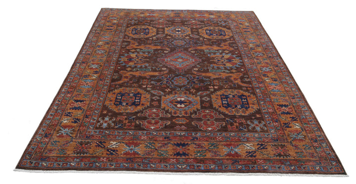 Humna 6’ 0″ x 8’ 8″ - No. AV39203 - ALRUG Rug Store