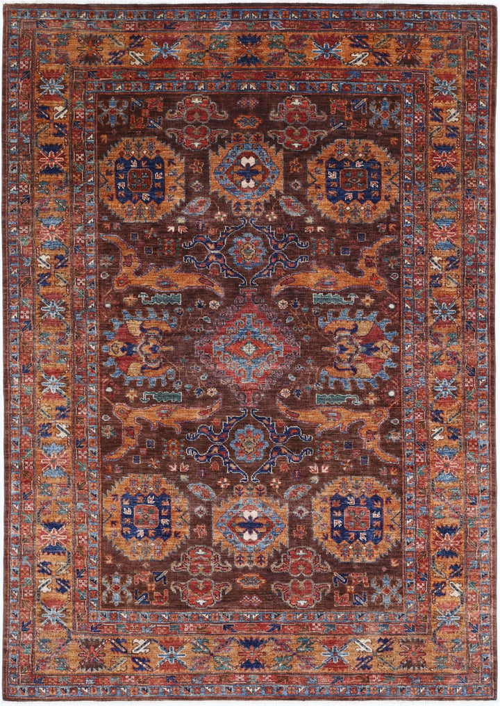 Humna 6’ 0″ x 8’ 8″ - No. AV39203 - ALRUG Rug Store