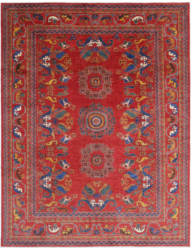 Humna 9’ 0″ x 12’ 0″ - No. AV13049 - ALRUG Rug Store