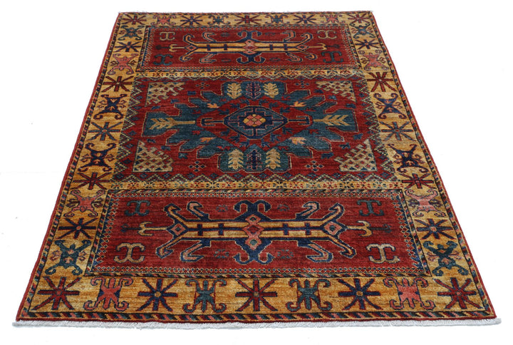Humna 4’ 1″ x 6’ 0″ - No. AV70992 - ALRUG Rug Store