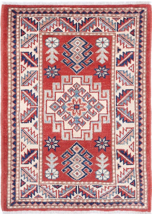 Kazak 2’ 0″ x 2’ 10” - No. AV71956 - ALRUG Rug Store