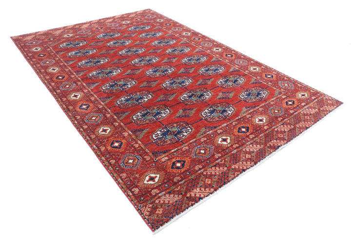 Humna 6’ 4″ x 9’ 6″ - No. AV98491 - ALRUG Rug Store