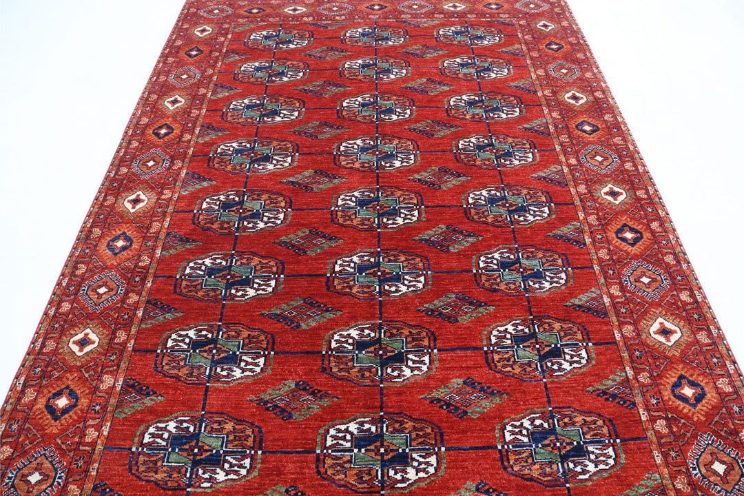 Humna 6’ 4″ x 9’ 6″ - No. AV98491 - ALRUG Rug Store