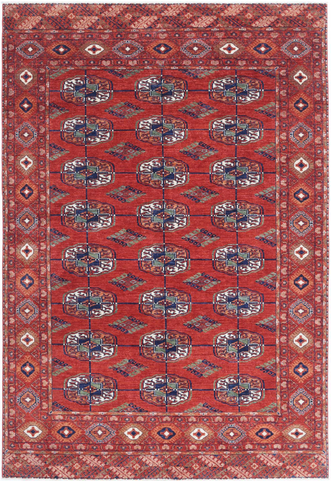 Humna 6’ 4″ x 9’ 6″ - No. AV98491 - ALRUG Rug Store