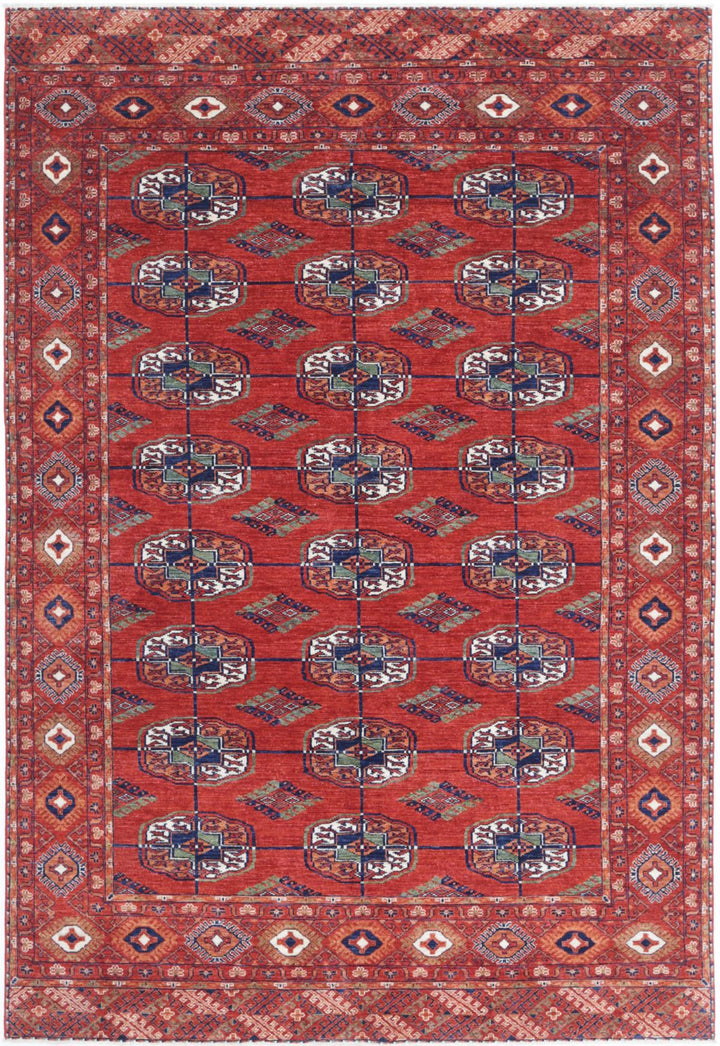 Humna 6’ 4″ x 9’ 6″ - No. AV98491 - ALRUG Rug Store
