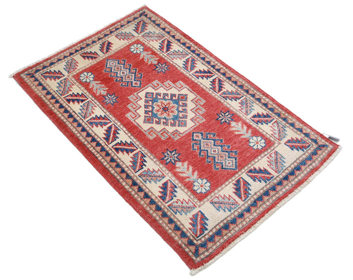 Kazak 2’ 2″ x 3’ 4″ - No. AV41563 - ALRUG Rug Store