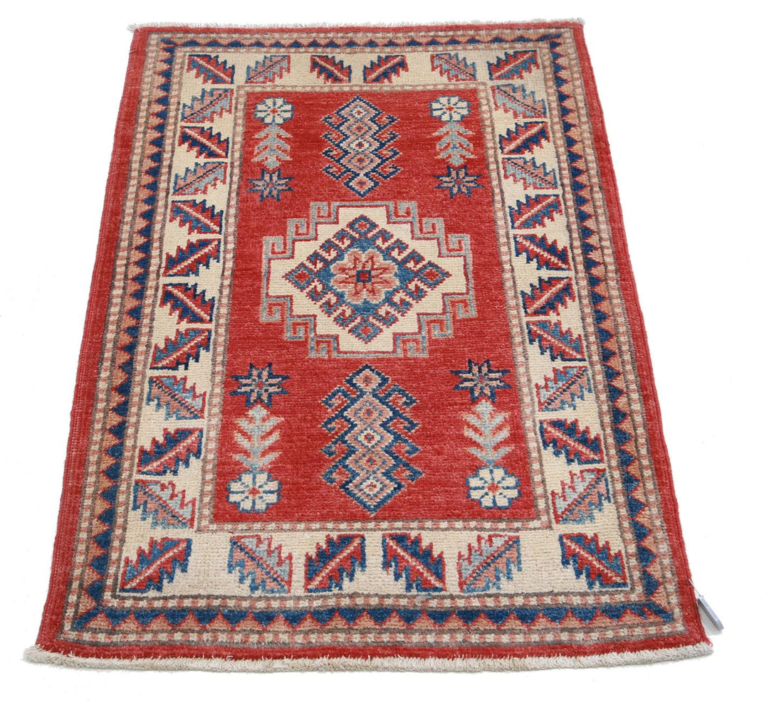 Kazak 2’ 2″ x 3’ 4″ - No. AV41563 - ALRUG Rug Store
