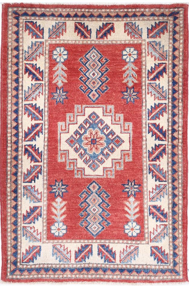 Kazak 2’ 2″ x 3’ 4″ - No. AV41563 - ALRUG Rug Store
