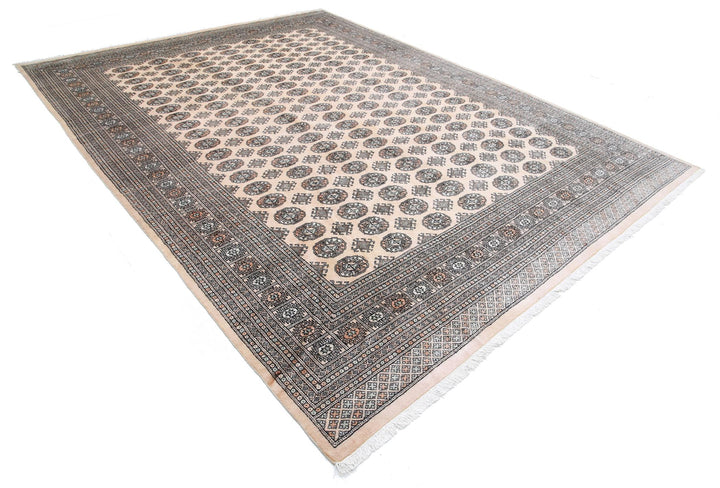 Bokhara 9’ 0″ x 11’ 11” - No. AV58340 - ALRUG Rug Store