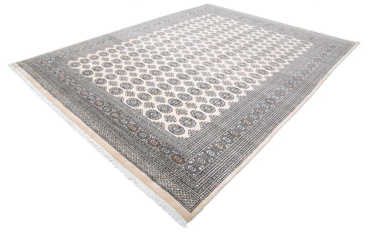 Bokhara 9’ 0″ x 11’ 11” - No. AV58340 - ALRUG Rug Store