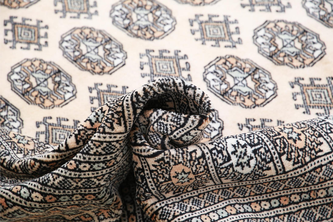 Bokhara 9’ 0″ x 11’ 11” - No. AV58340 - ALRUG Rug Store