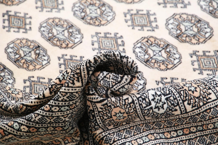 Bokhara 9’ 0″ x 11’ 11” - No. AV58340 - ALRUG Rug Store