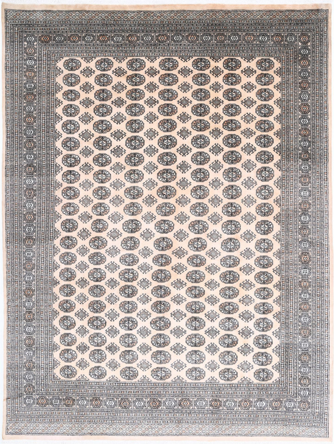 Bokhara 9’ 0″ x 11’ 11” - No. AV58340 - ALRUG Rug Store