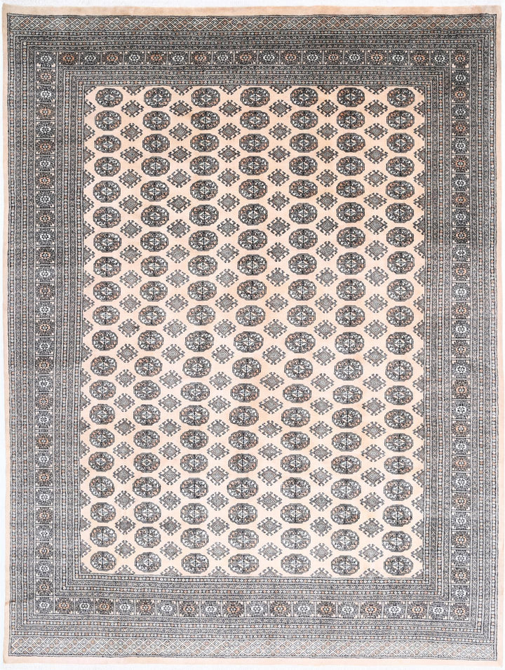 Bokhara 9’ 0″ x 11’ 11” - No. AV58340 - ALRUG Rug Store