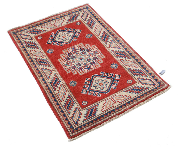 Kazak 2’ 0″ x 3’ 0″ - No. AV96743 - ALRUG Rug Store