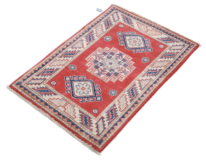 Kazak 2’ 0″ x 3’ 0″ - No. AV96743 - ALRUG Rug Store