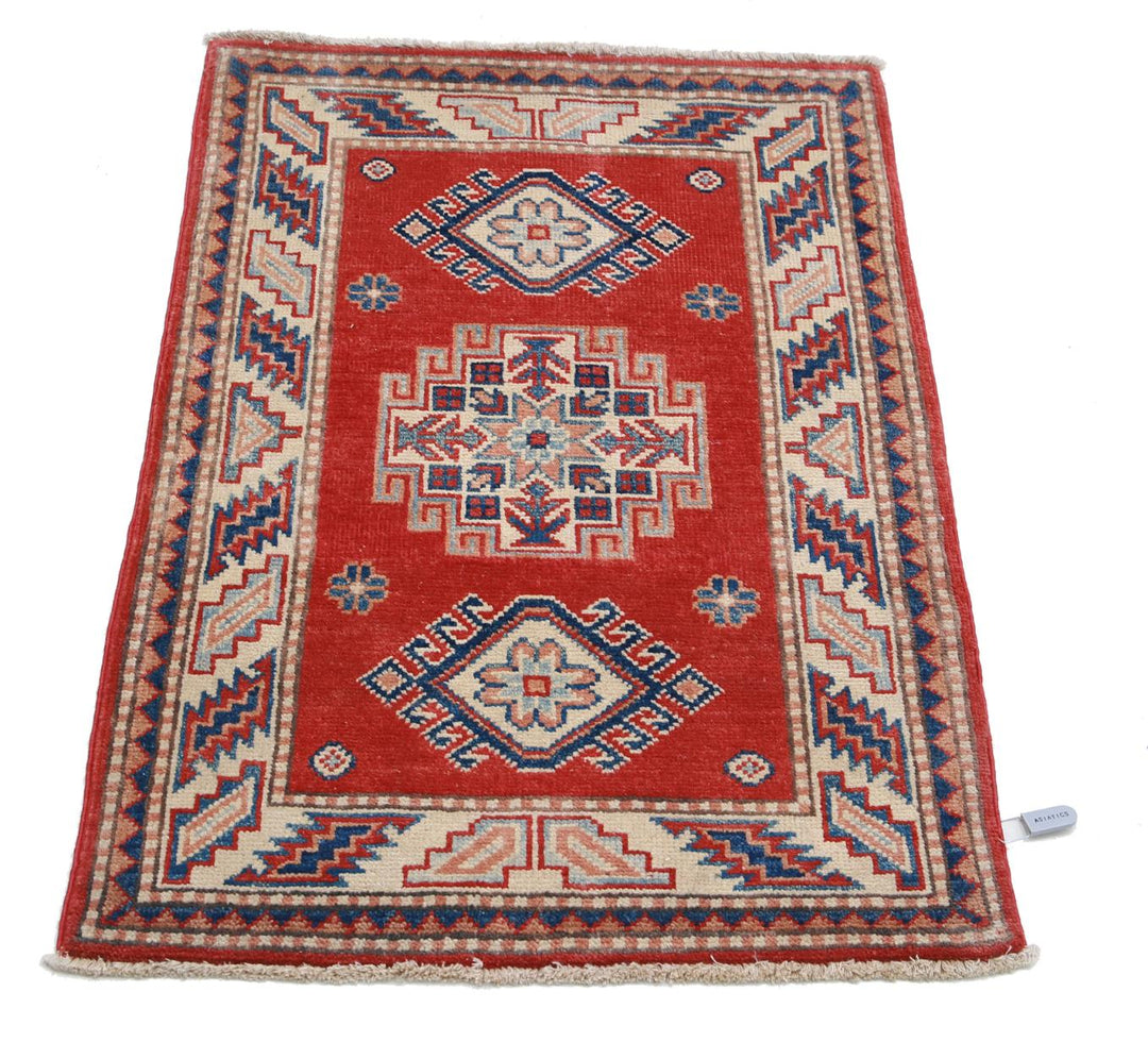 Kazak 2’ 0″ x 3’ 0″ - No. AV96743 - ALRUG Rug Store