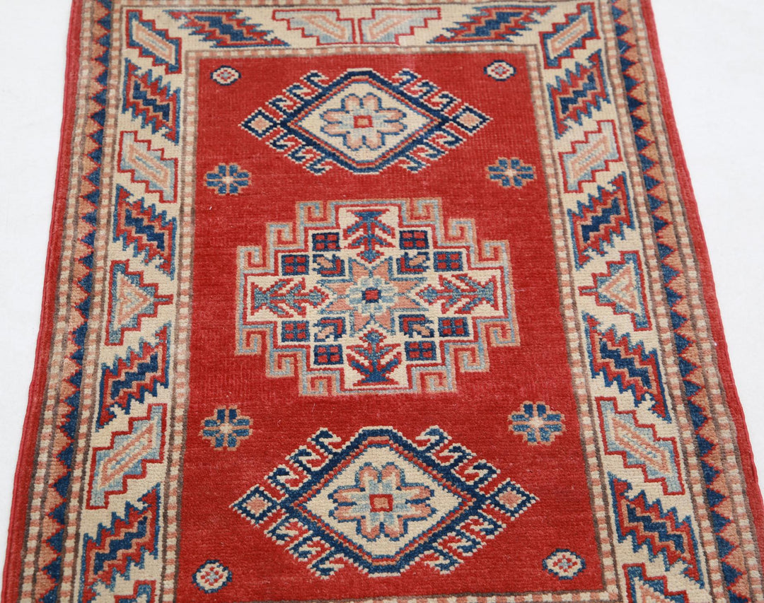 Kazak 2’ 0″ x 3’ 0″ - No. AV96743 - ALRUG Rug Store