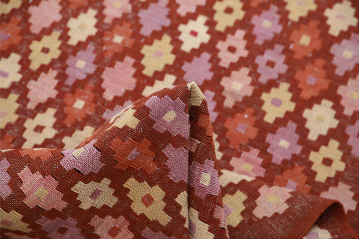 Kilim 2’ 8″ x 9’ 9″ - No. AV42452 - ALRUG Rug Store