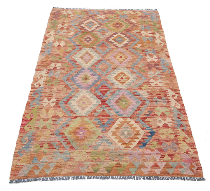 Kilim 3’ 3″ x 5’ 11” - No. AV77775 - ALRUG Rug Store