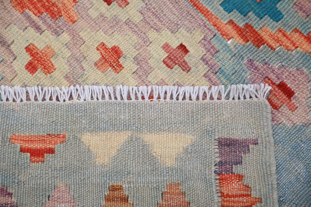 Kilim 3’ 4″ x 4’ 10” - No. AV23575 - ALRUG Rug Store