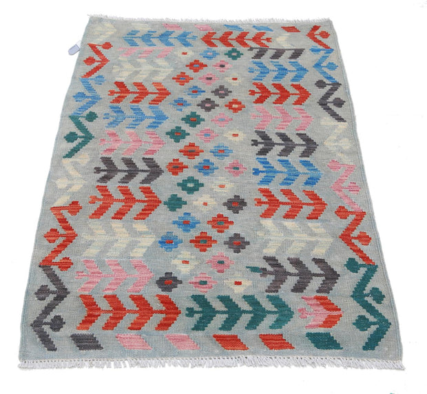 Kilim 2’ 6″ x 4’ 0″ - No. AV81939 - ALRUG Rug Store