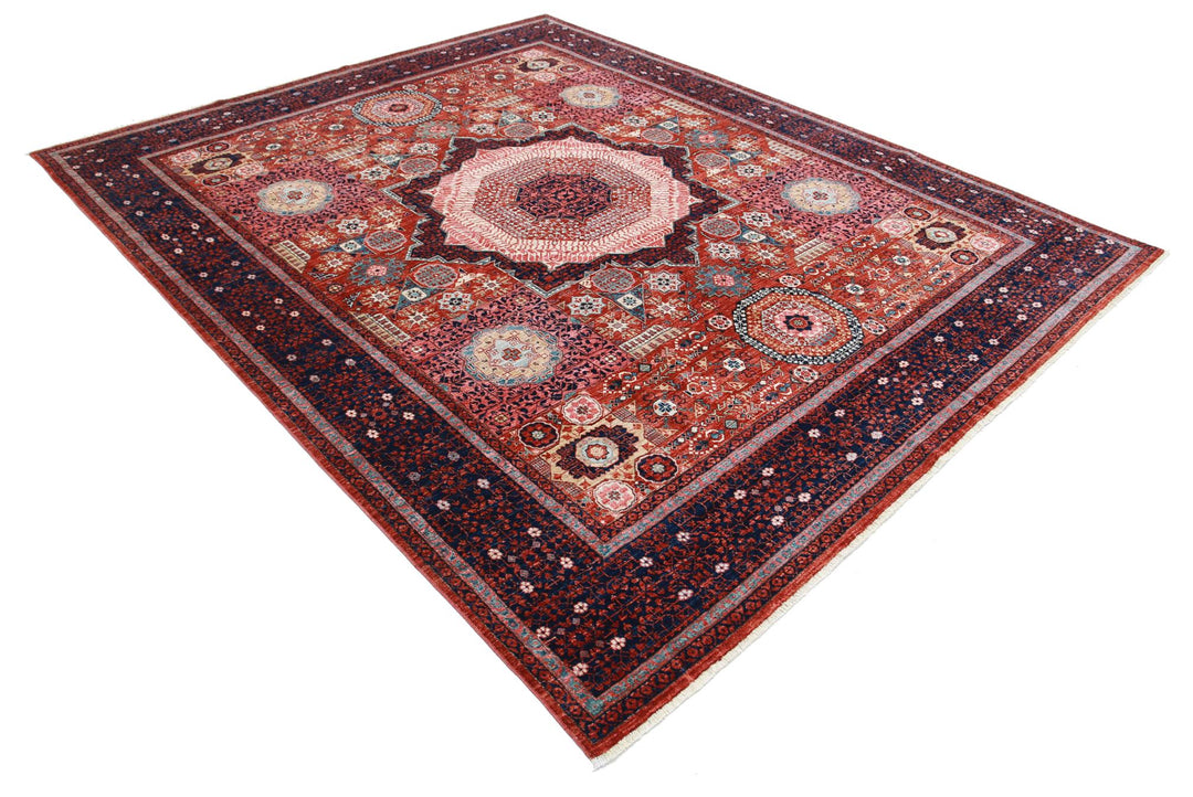 Mamluk 8’ 1″ x 9’ 11” - No. AV17305 - ALRUG Rug Store
