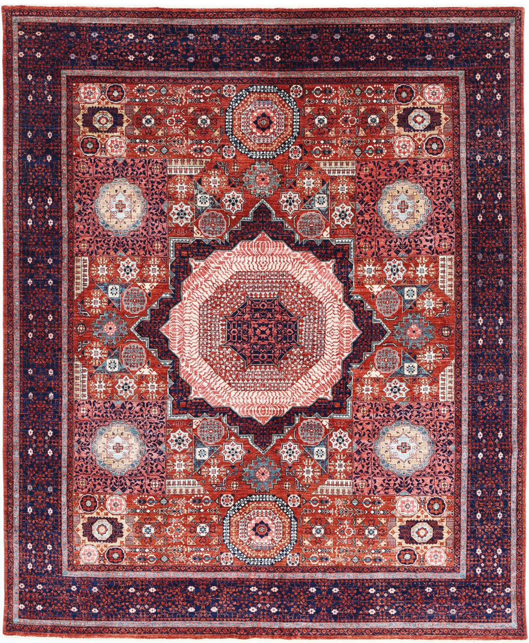 Mamluk 8’ 1″ x 9’ 11” - No. AV17305 - ALRUG Rug Store
