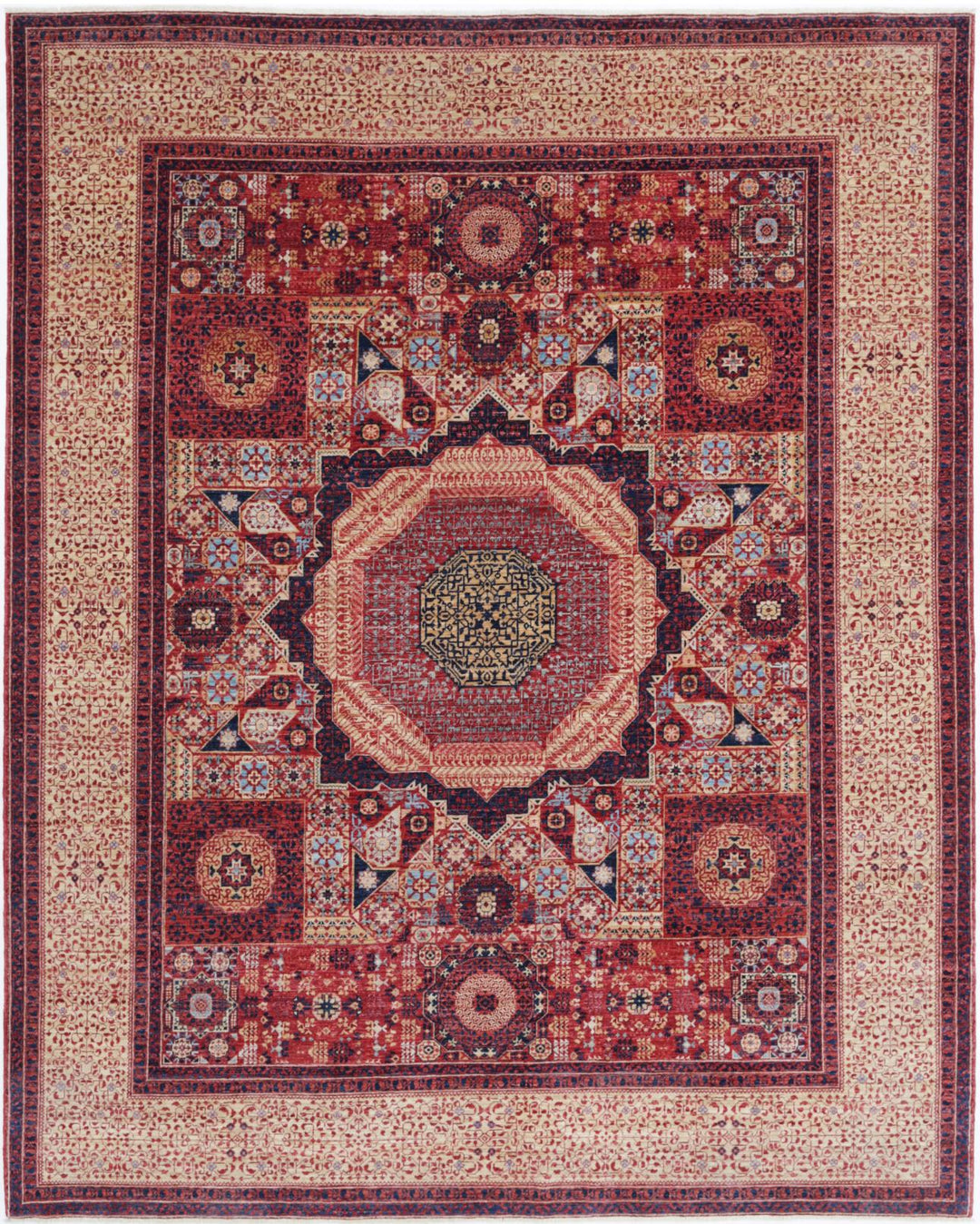 Mamluk 8’ 1″ x 9’ 10” - No. AV10251 - ALRUG Rug Store