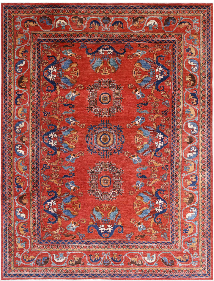 Humna 9’ 0″ x 11’ 9″ - No. AV68905 - ALRUG Rug Store