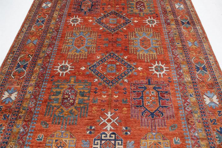 Humna 6’ 8″ x 10’ 4″ - No. AV20273 - ALRUG Rug Store