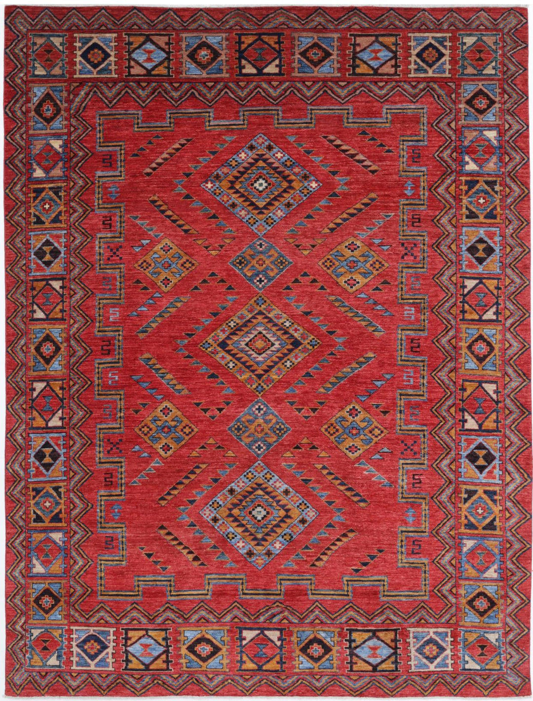 Humna 6’ 6″ x 8’ 7″ - No. AV11316 - ALRUG Rug Store