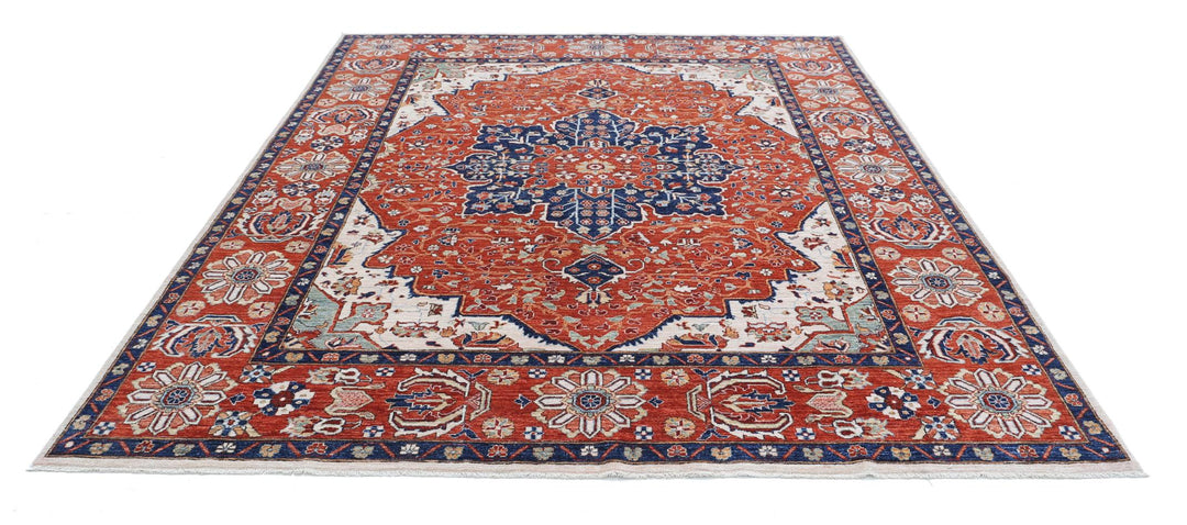 Humna 8’ 0″ x 9’ 11” - No. AV91642 - ALRUG Rug Store