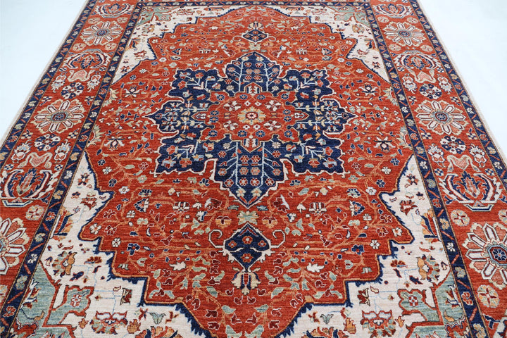 Humna 8’ 0″ x 9’ 11” - No. AV91642 - ALRUG Rug Store