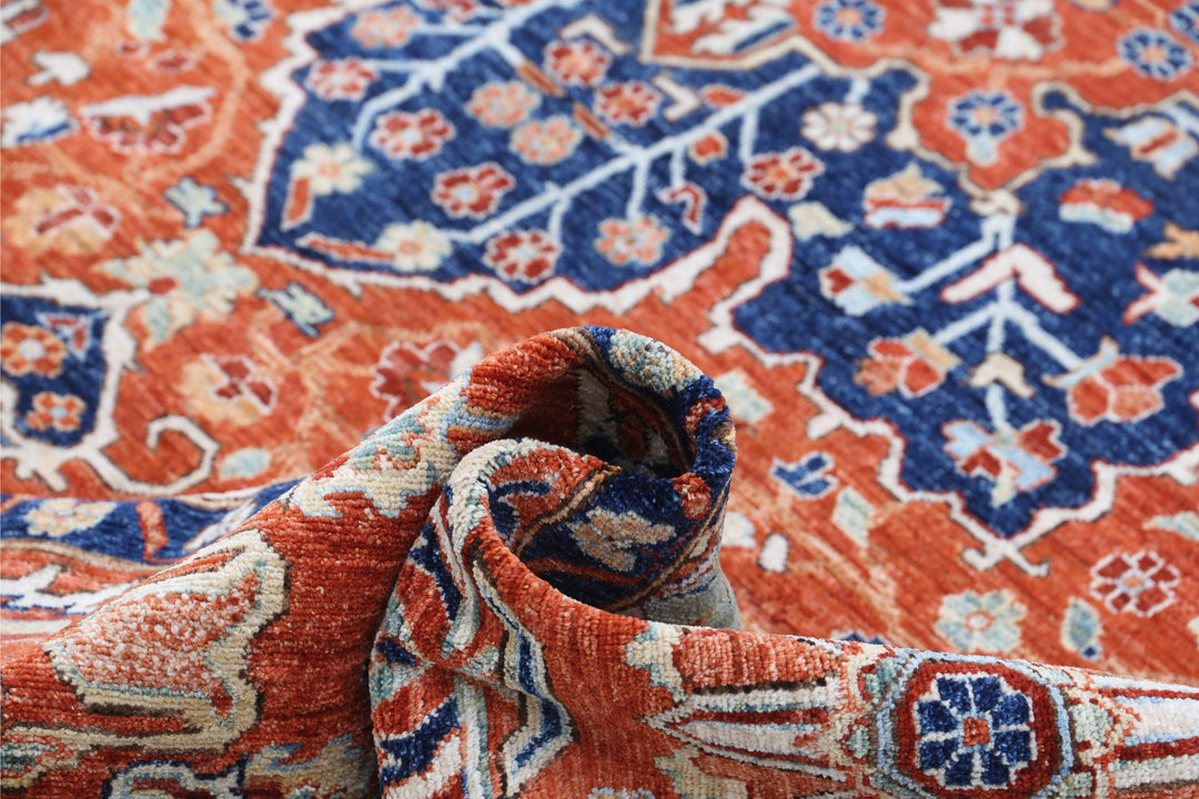 Humna 8’ 0″ x 9’ 11” - No. AV91642 - ALRUG Rug Store