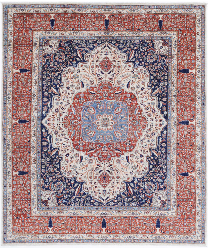 Humna 7’ 10” x 9’ 5″ - No. AV65202 - ALRUG Rug Store