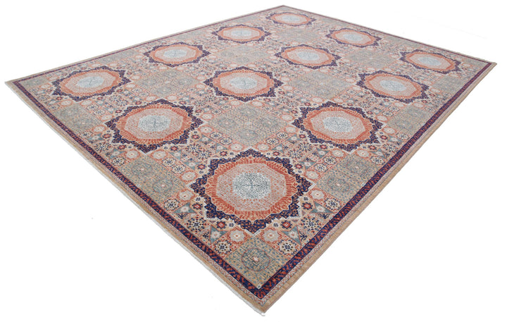 Mamluk 9’ 11” x 12’ 10” - No. AV54171 - ALRUG Rug Store